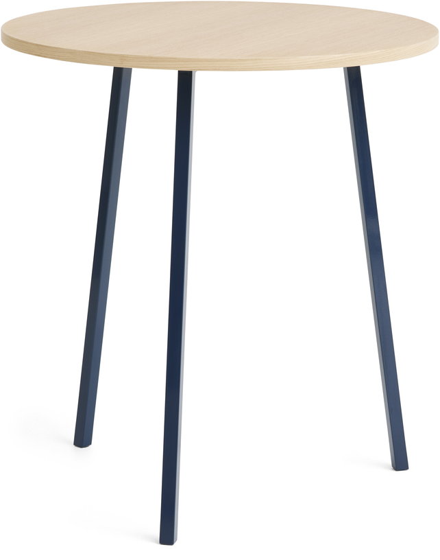 table-ronde-en-chene-et-acier-enduit-bleu-profond-90cm-loop-stand-hay-1