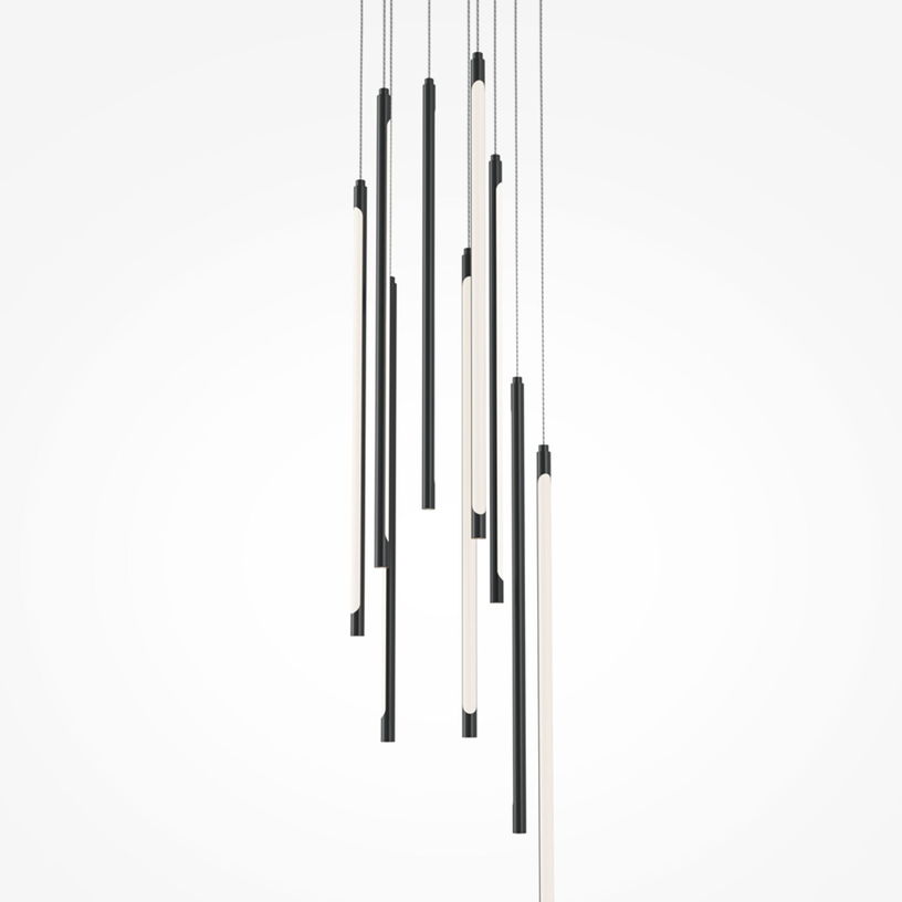 suspension-9-pendants-en-aluminium-noir-35cm-light-stick-maytoni-3