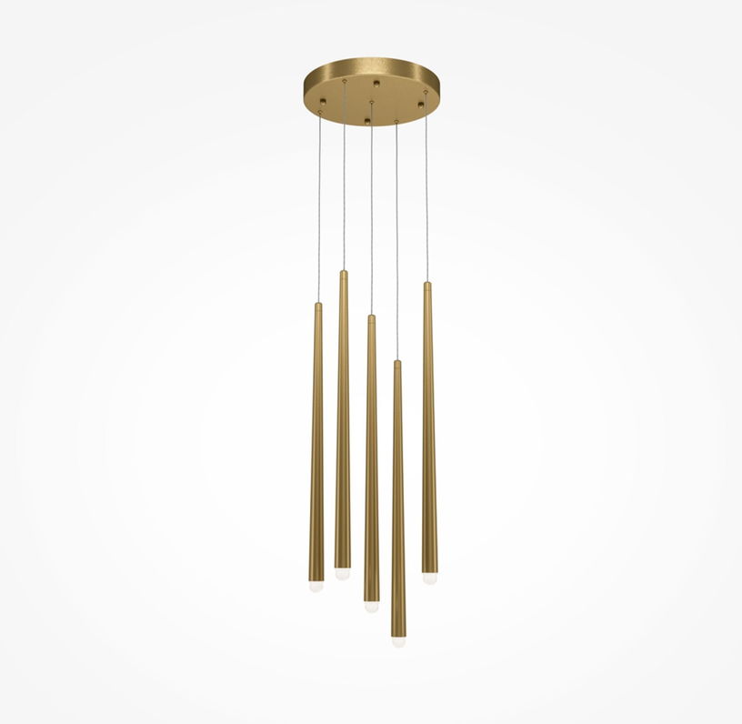 suspension-5-pendants-en-aluminium-dore-110cm-cascade-maytoni-1