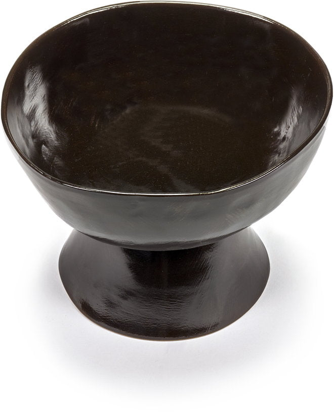 bol-a-pied-en-gres-marron-fonce-20-5x14-5cm-la-mere-serax-3