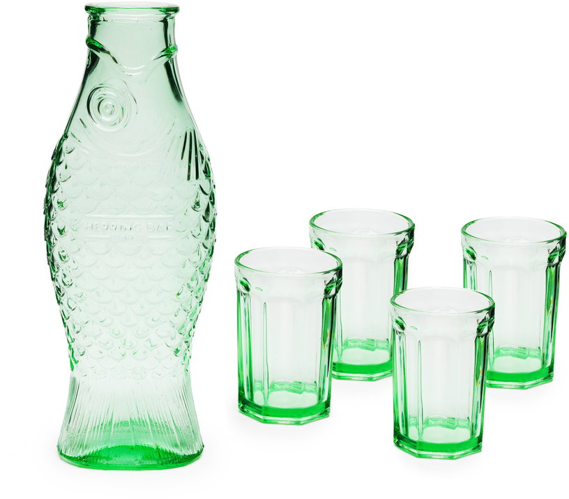 carafe-et-4-verres-en-verre-transparent-vert-fish-fish-serax-2