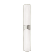 Applique murale en acier nickel poli 12x66cm Valencia - Hudson Valley Lighting