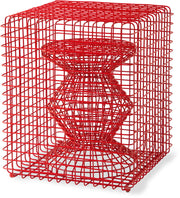 tabouret-en-metal-rouge-corail-zig-zag-pols-potten-1