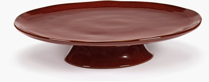 assiette-sur-pied-en-gres-rouge-venitien-30-5x6cm-la-mere-serax-1