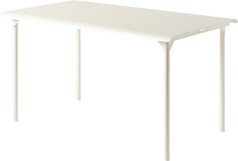 table-de-jardin-rectangulaire-en-acier-inoxydable-blanc-perle-140x80cm-patio-tolix-1
