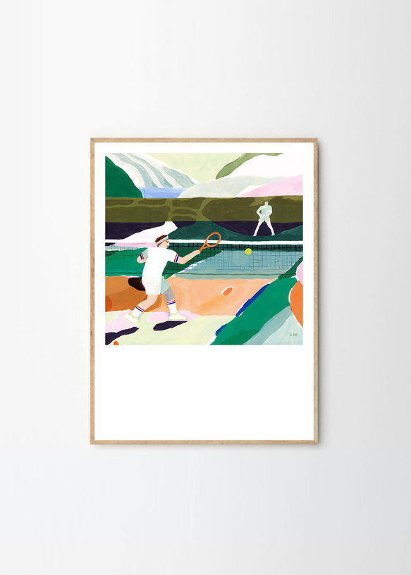 affiche-70x100cm-tennis-the-poster-club-4