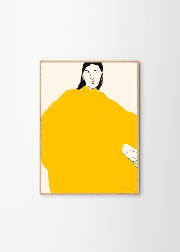 affiche-70x100cm-yellow-dress-the-poster-club-3