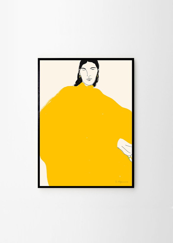 affiche-40x50cm-yellow-dress-the-poster-club-3