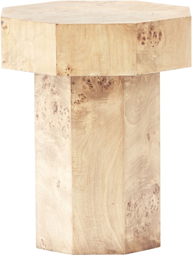 table-d-appoint-hexagonale-en-placage-de-loupe-mappa-48x58cm-baka-versmissen-2