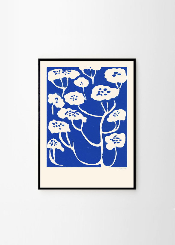 affiche-50x70cm-blue-flower-the-poster-club-4