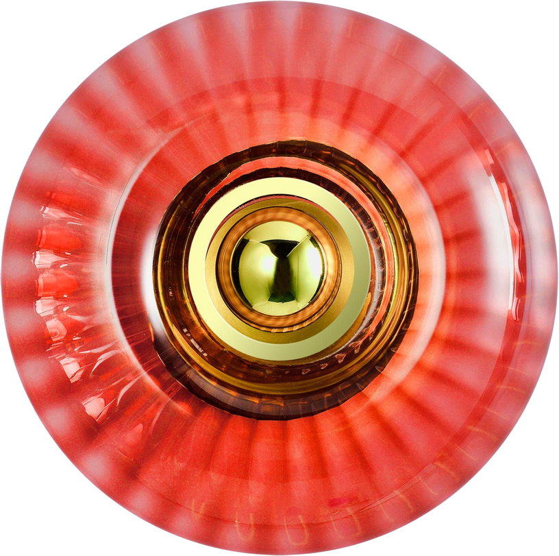applique-murale-en-verre-rubis-et-anneau-or-20cm-grace-elements-lighting-2