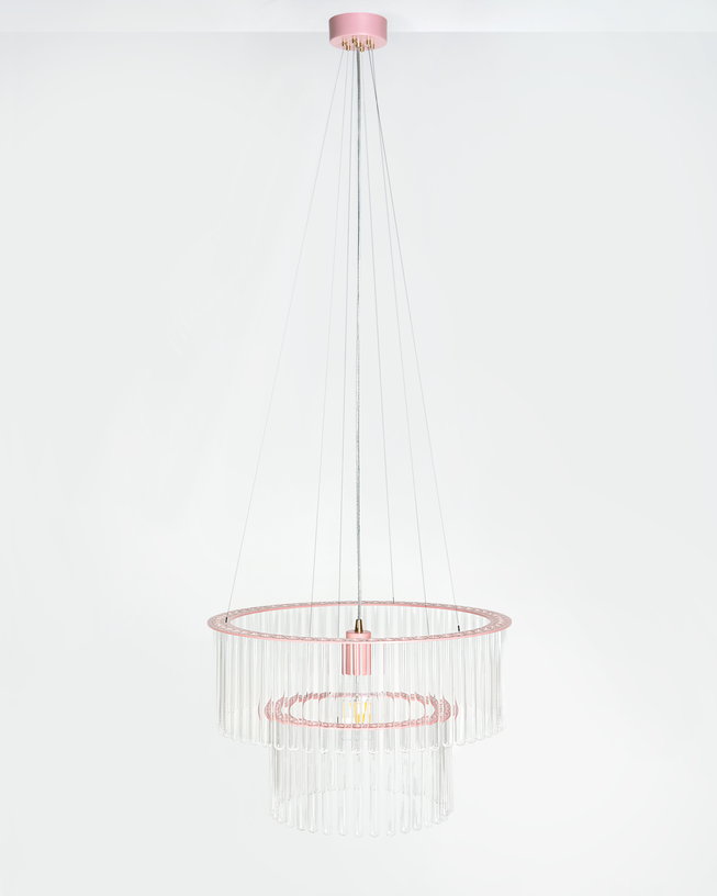 lustre-double-en-metal-rose-et-verre-47cm-maria-sc-pani-jurek-1
