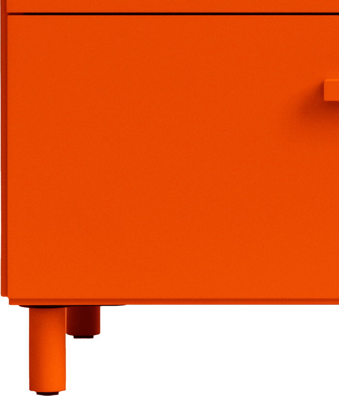chiffonnier-en-bois-mdf-orange-41x121-5cm-relief-string-furniture-2