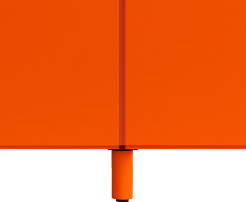 commode-basse-en-bois-mdf-orange-123x53-1x41cm-relief-string-furniture-3