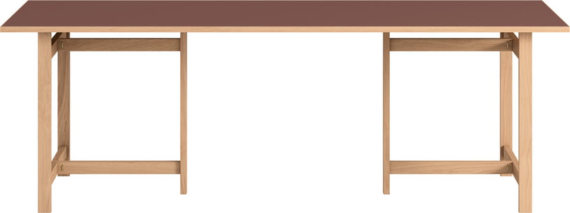 table-a-manger-rectangulaire-en-bois-de-chene-naturel-et-linoleum-bordeaux-220x90cm-moebe-2