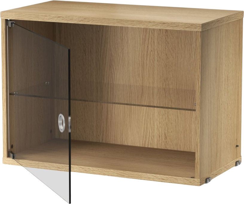 caisson-en-chene-et-porte-vitree-58x42x30cm-string-system-string-furniture-1