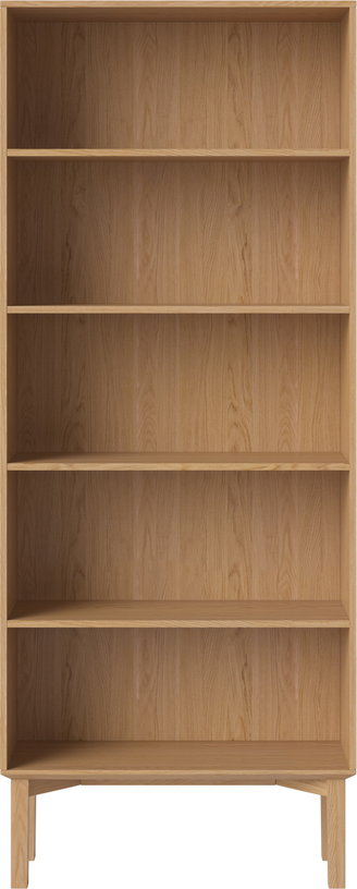 bibliotheque-en-chene-huile-200cm-silencieuse-bolia-2