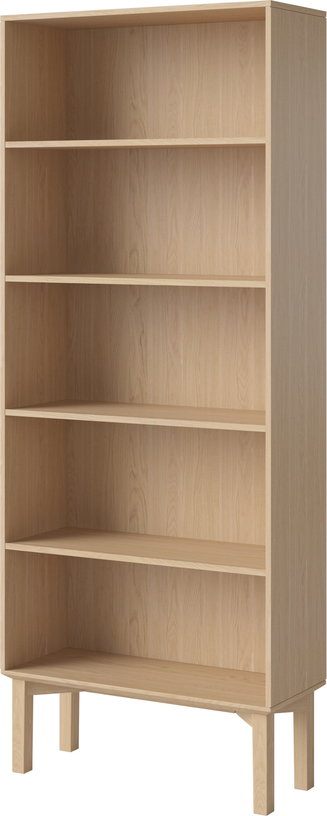 bibliotheque-en-chene-huile-blanchi-200cm-silencieuse-bolia-1