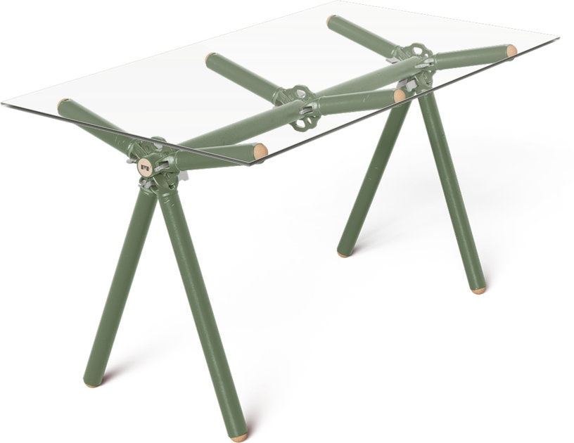 table-a-manger-en-verre-et-structure-en-echafaudage-kaki-140cm-clavex-maximum-1