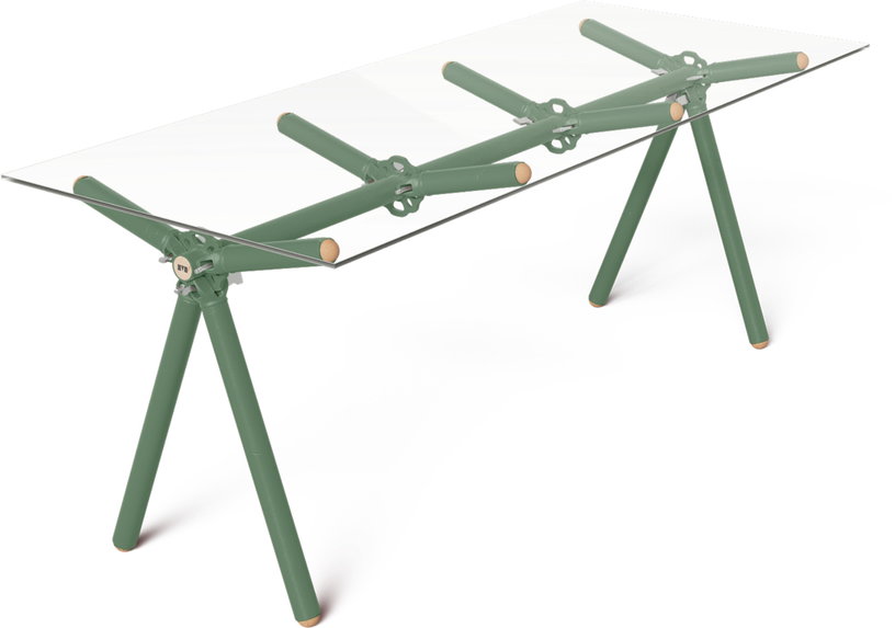 table-a-manger-en-verre-et-structure-en-echafaudage-kaki-200cm-clavex-maximum-1