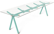 table-a-manger-en-verre-et-structure-en-echafaudage-turquoise-250cm-clavex-maximum-1