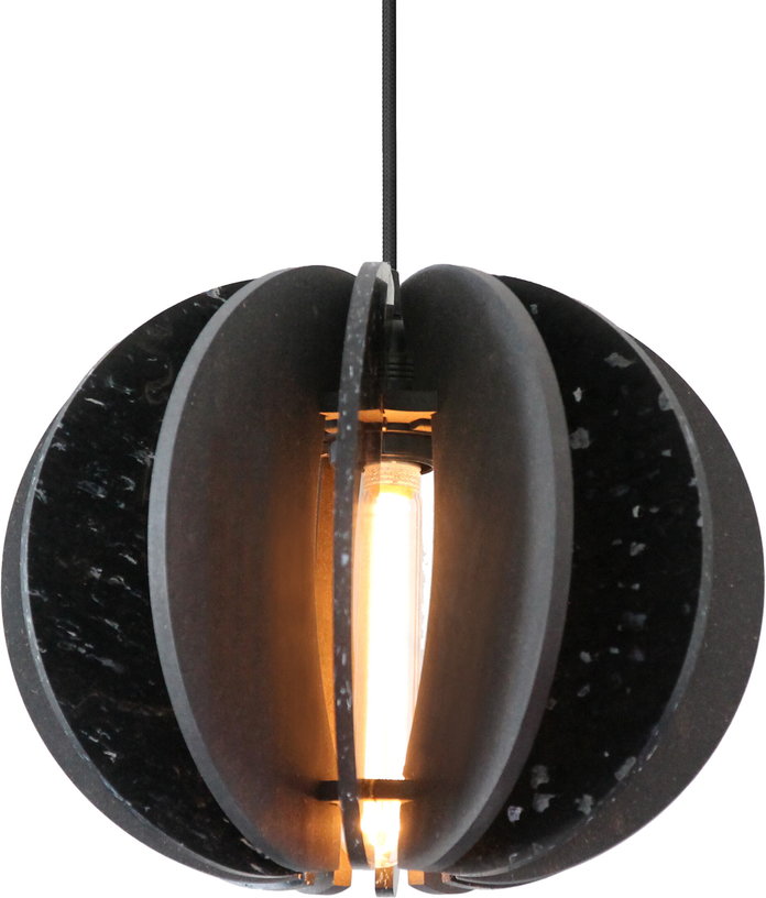 suspension-ronde-en-plastique-recycle-noir-et-bois-colore-noir-29cm-alpha-zulu-rif-3
