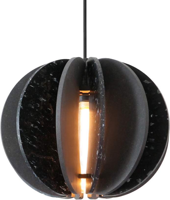 suspension-ronde-en-plastique-recycle-noir-et-bois-colore-noir-29cm-alpha-zulu-rif-4