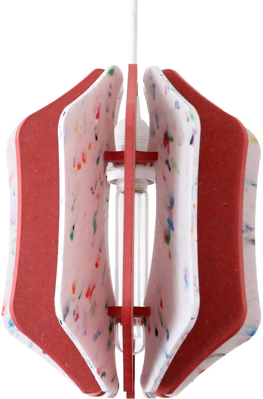 suspension-carree-en-plastique-recycle-blanc-et-bois-colore-rouge-23x29cm-alpha-zulu-rif-2