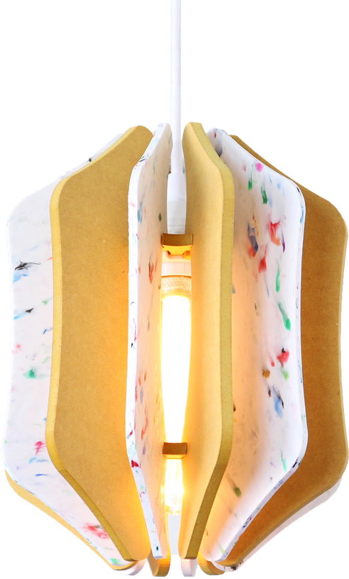 suspension-carree-en-plastique-recycle-blanc-et-bois-colore-jaune-23x29cm-alpha-zulu-rif-4