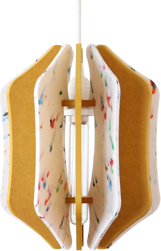 suspension-carree-en-plastique-recycle-blanc-et-bois-colore-jaune-23x29cm-alpha-zulu-rif-10