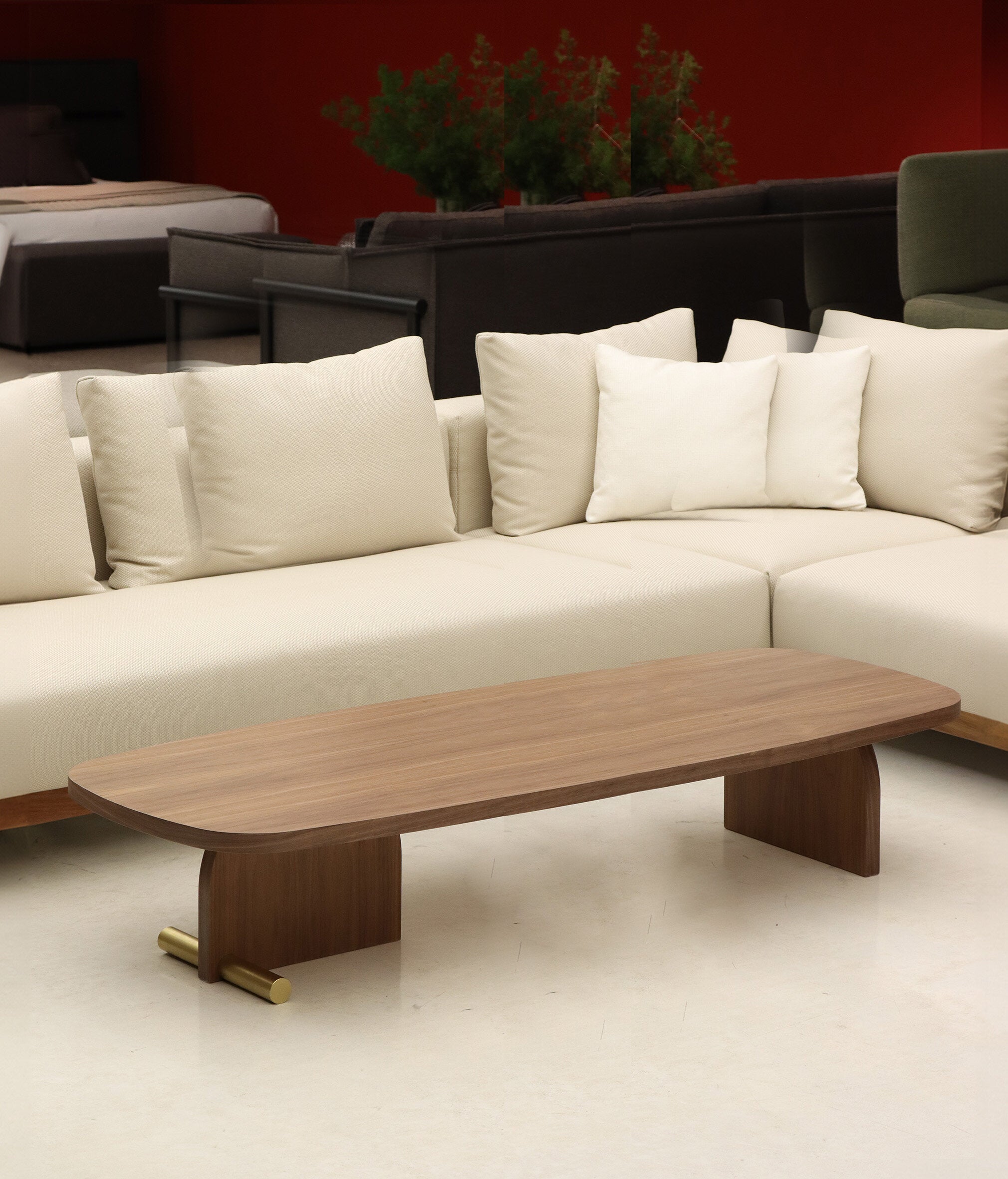 Table basse en noyer et détail doré 180x60cm Nova 4 - Nomon — 352733.jpg
