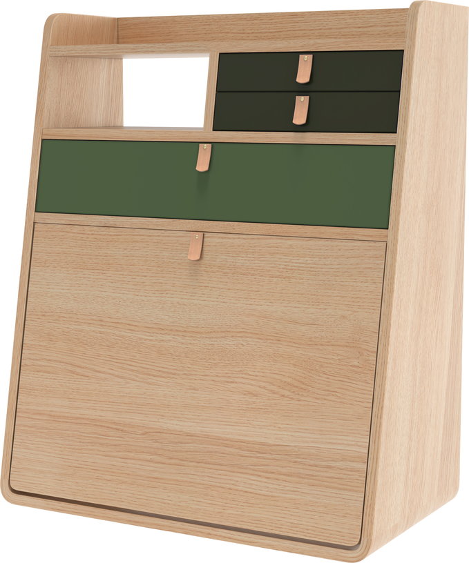 secretaire-mural-en-chene-vert-cendre-et-sauge-60cm-gaston-harto-2