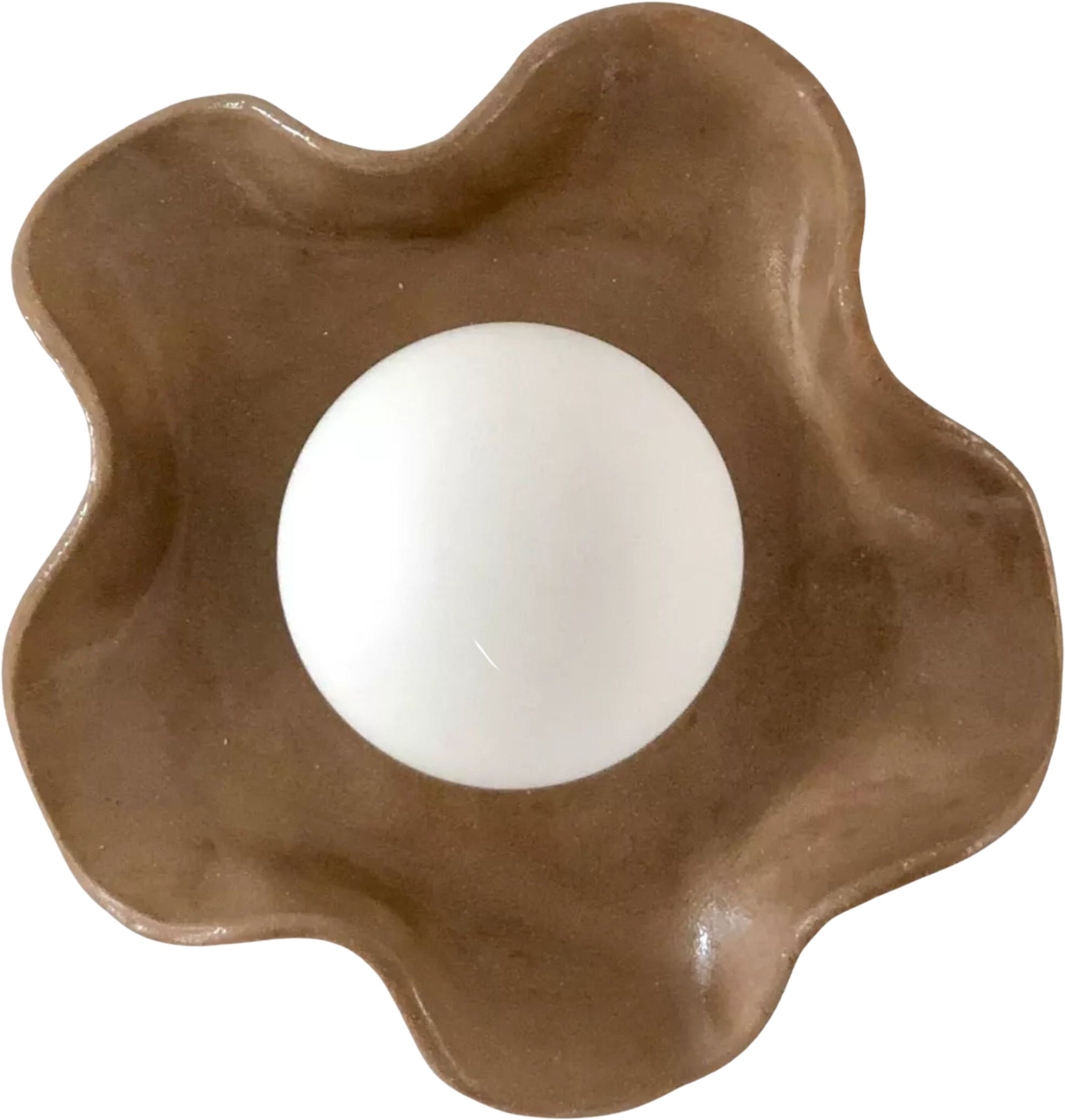 Applique murale en céramique chocolat et bois 20x11x27cm Jelly - Carré Coco — 353508.jpg