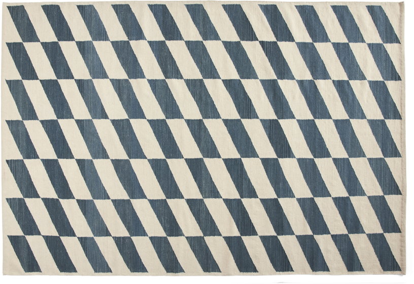 tapis-rectangulaire-kelim-en-laine-damier-bleu-300x200cm-shift-hay-1