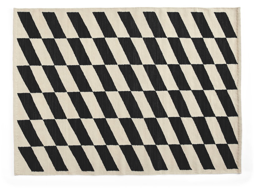 tapis-rectangulaire-kelim-en-laine-damier-noir-200x140cm-shift-hay-1