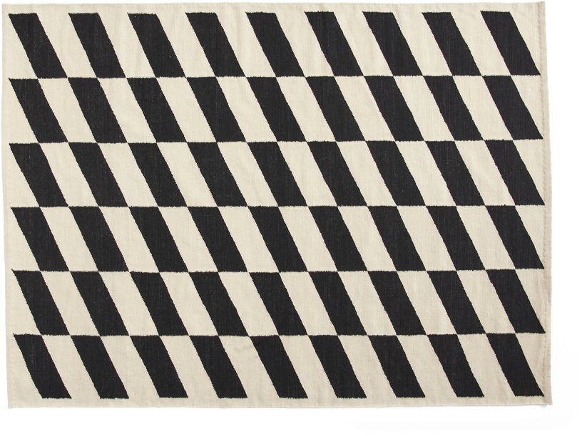 tapis-rectangulaire-kelim-en-laine-damier-noir-240x170cm-shift-hay-1
