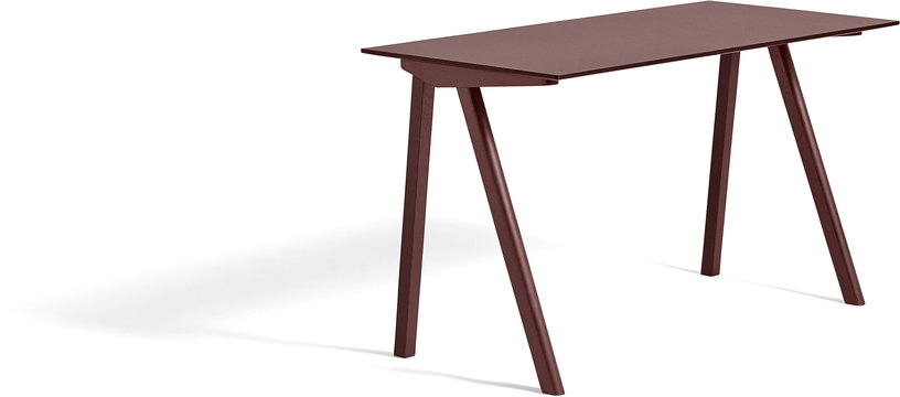 bureau-en-bois-de-chene-laque-et-linoleum-bordeaux-130x65x74cm-cph-90-2-0-hay-1