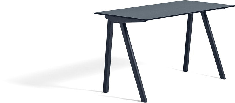 bureau-en-bois-de-chene-laque-bleu-fonce-et-linoleum-bleu-fume-130x65x74cm-cph-90-2-0-hay-1