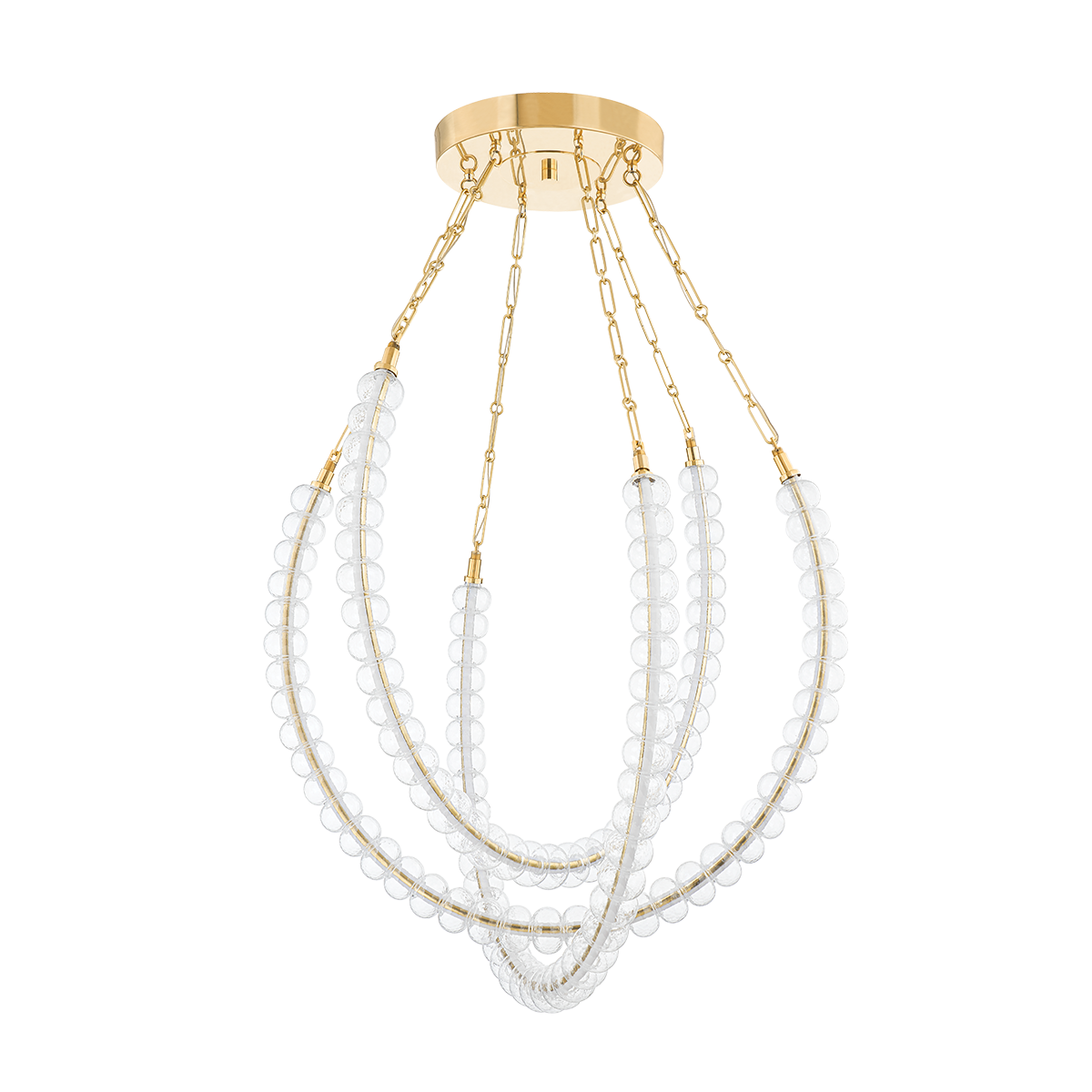 Suspension en laiton laiton ancien 91x89cm Celeste - Corbett Lighting
