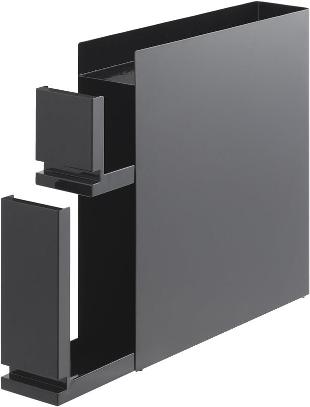 rangement-coulissant-a-2-niveaux-pour-assaisonnements-en-acier-noir-50-93x12-5x52-5cm-yamazaki-1