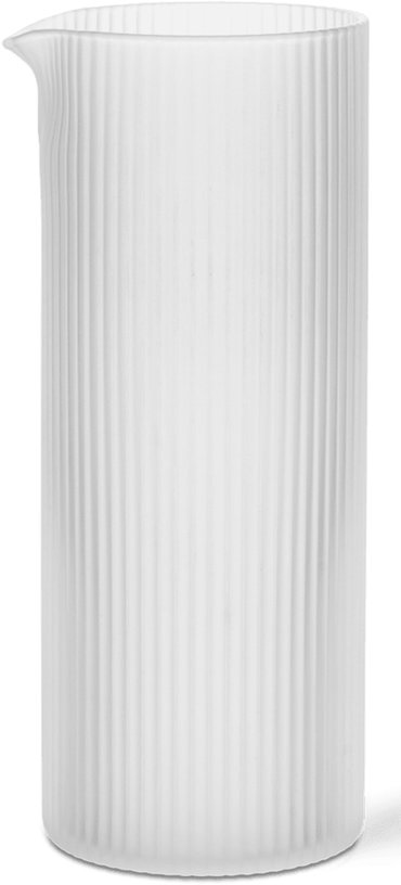 carafe-en-verre-givre-6-4x16cm-ripple-ferm-living-1