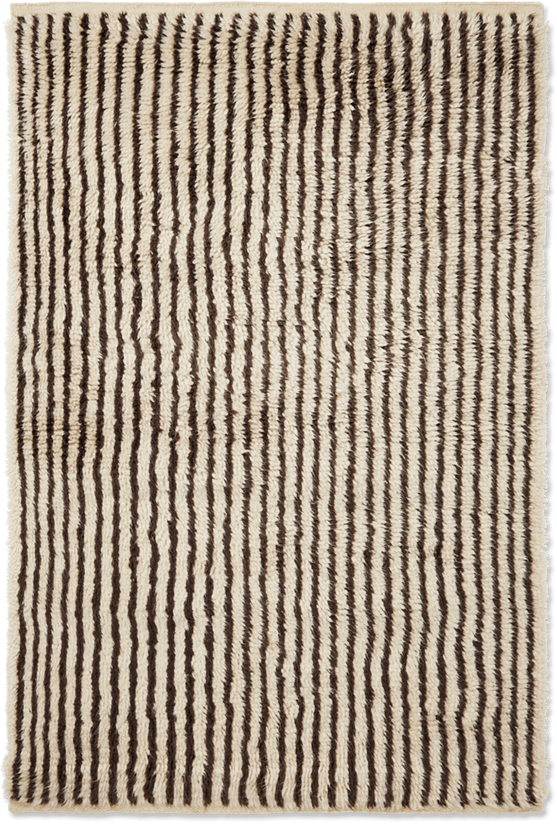 Tapis en laine blanc cassé et café 120x180cm Kami - Ferm Living — 356305.jpg