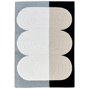 Tapis rectangulaire en laine tufté gris 160x230cm Bibelot - Edito — 357799.jpg