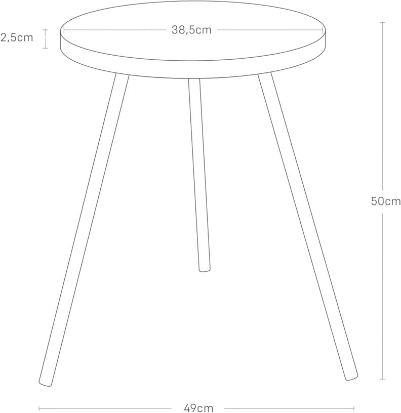 table-d-appoint-ronde-en-bois-et-acier-blanc-50cm-yamazaki-2