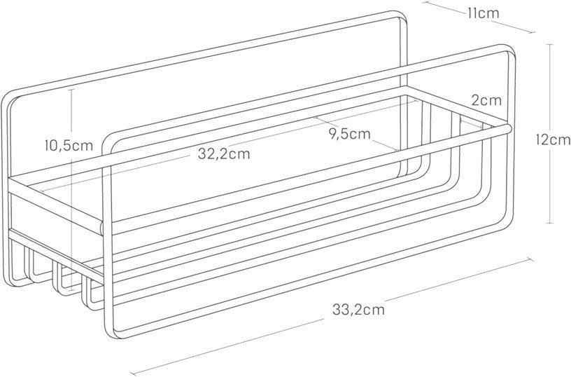 support-pour-tasses-et-verres-en-acier-blanc-33-2x11cm-yamazaki-2