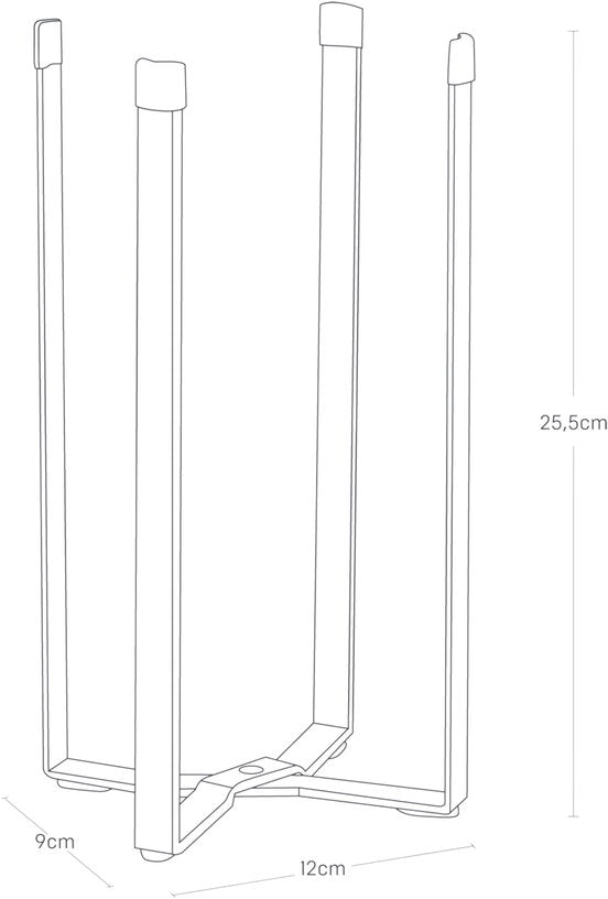 support-de-cuisine-multi-usage-en-acier-blanc-26-5cm-yamazaki-3