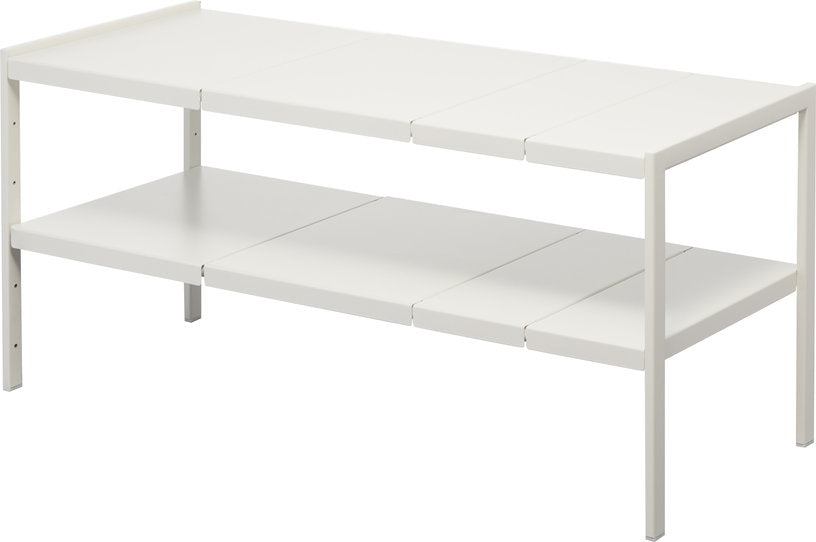 organisateur-extensible-a-2-niveaux-en-acier-blanc-35cm-yamazaki-2