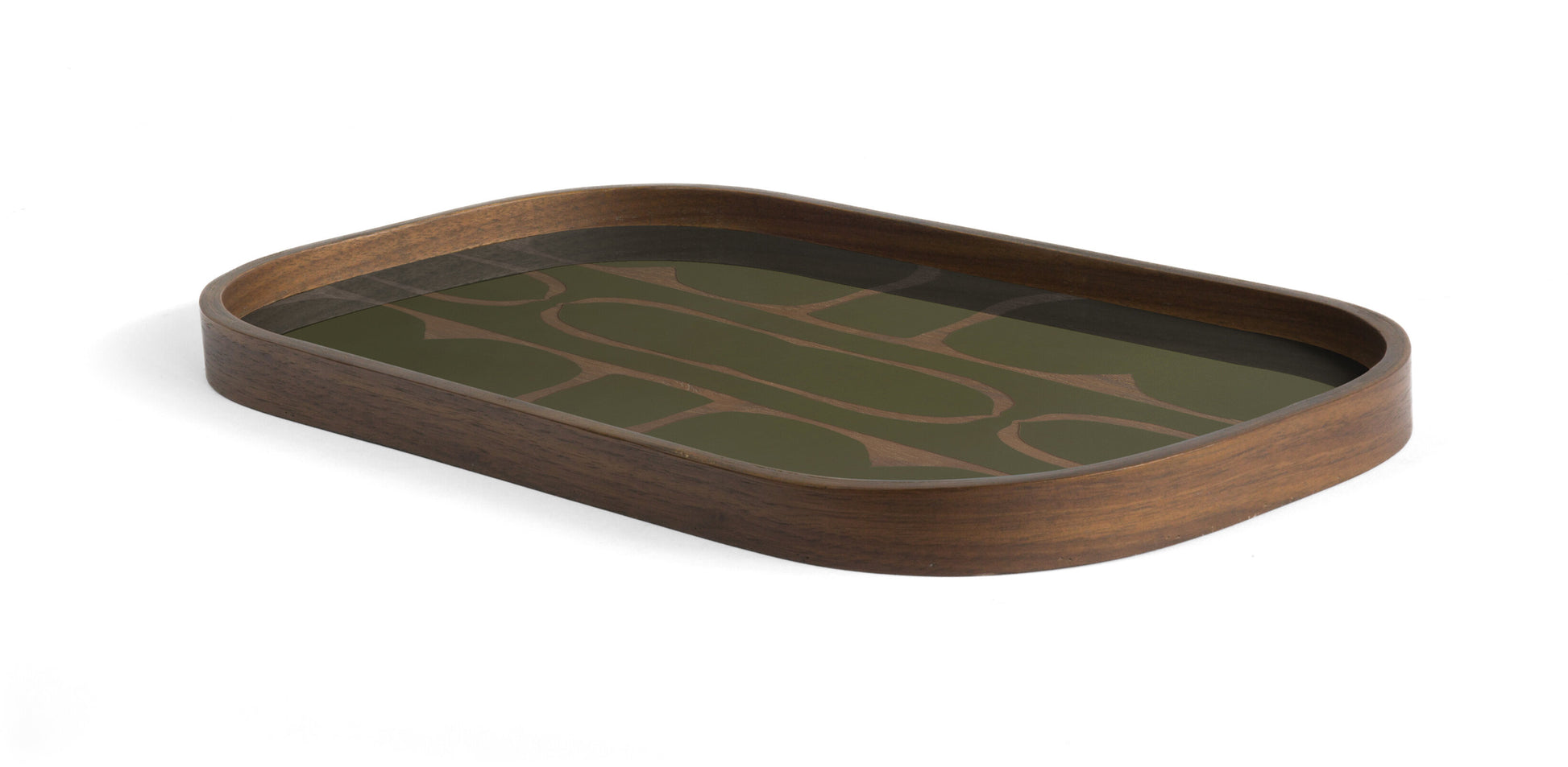 Plateau rectangulaire en verre sérigraphié vert 71x36cm Second nature - ethnicraft accessories — 358663.jpg