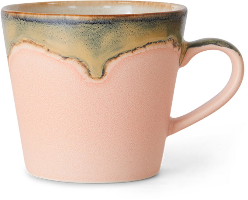 tasse-a-cappuccino-en-gres-rose-8-5cm-blossom-hkliving-1