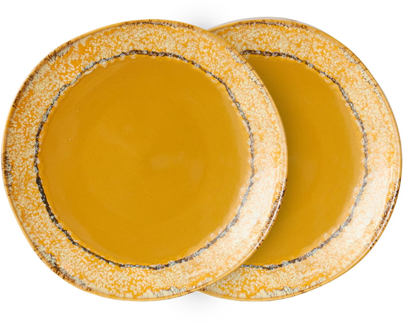2-assiettes-d-appoint-en-gres-jaune-22cm-paradise-hkliving-1